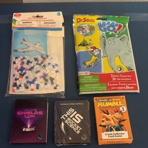 Assorted Kids Activity and Card Game Set